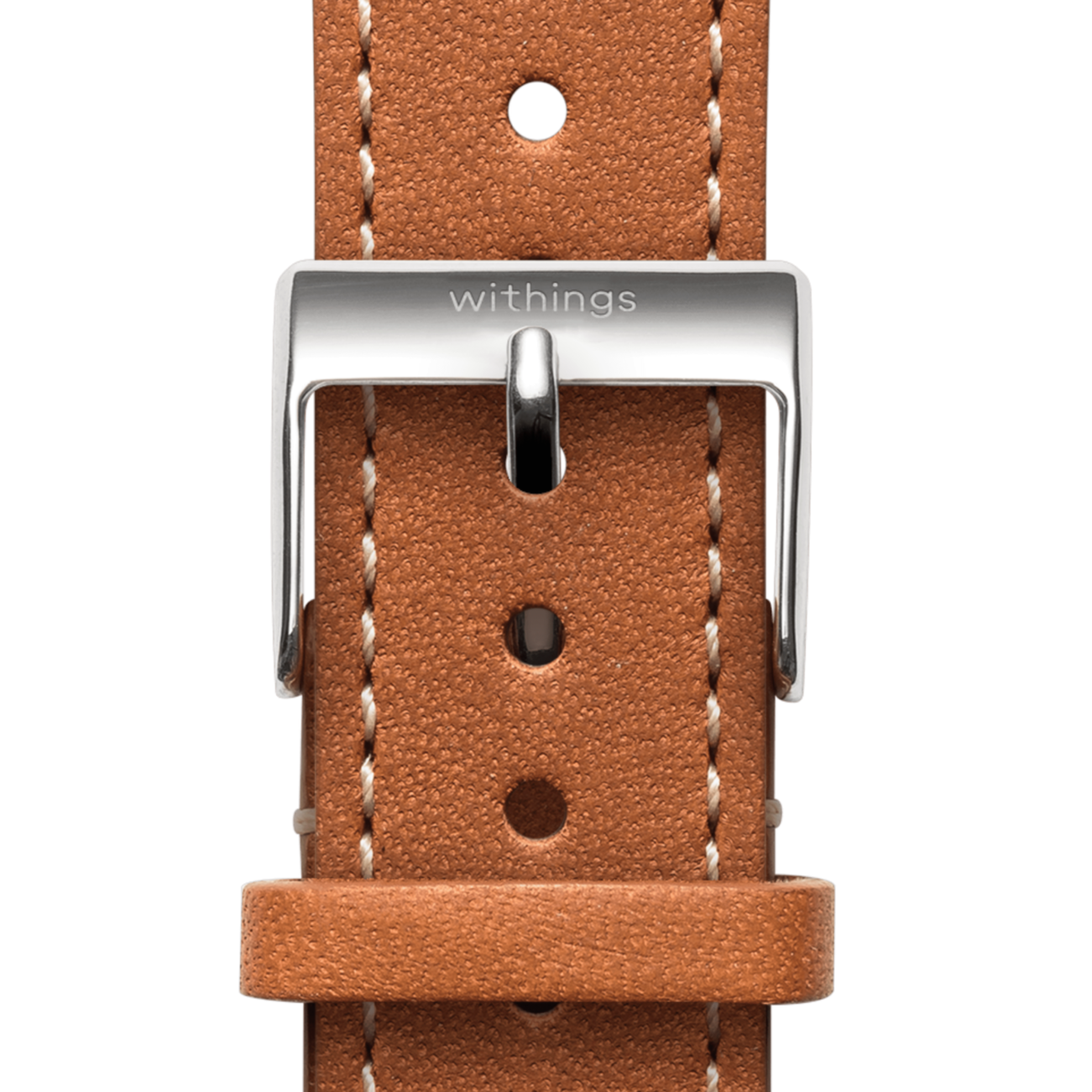 Steel 36mm Leather Wristband