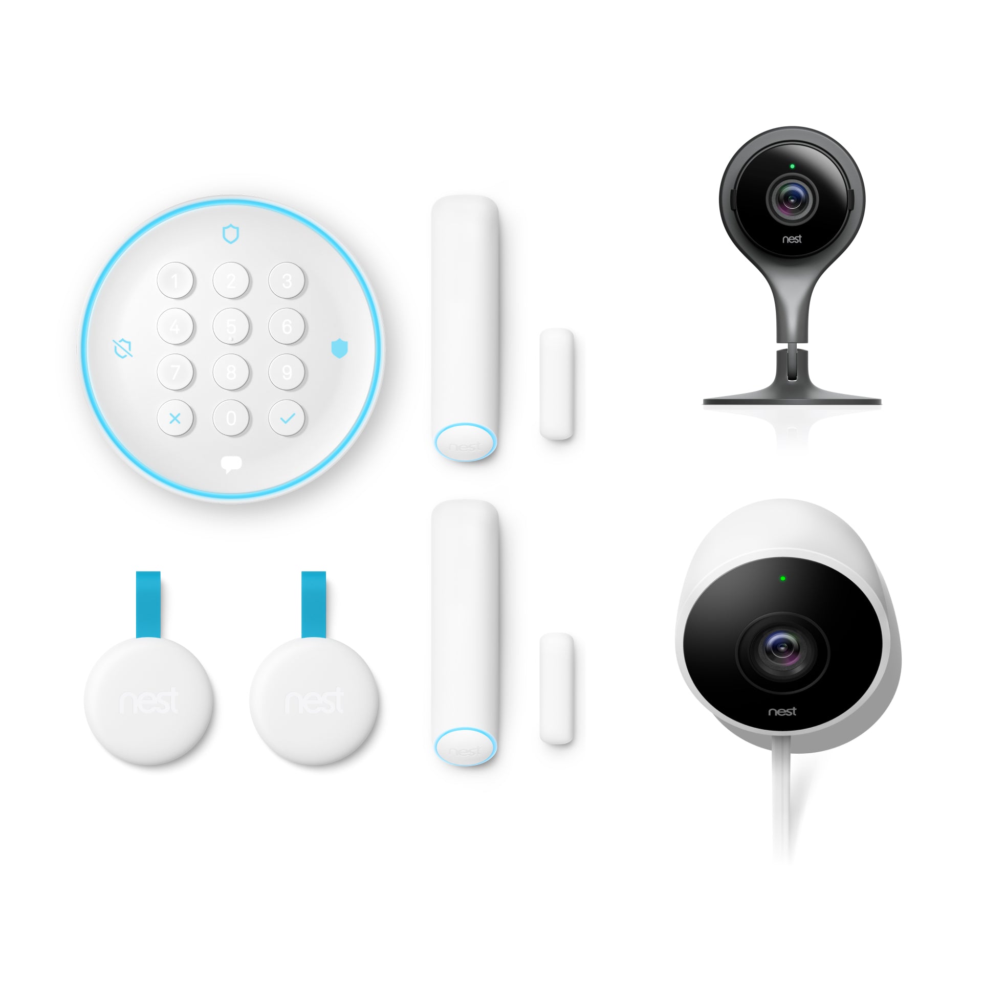Nest Secure Alarm System Bundle With Cameras