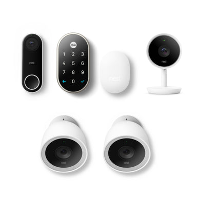 Nest doorbell best sale camera bundle